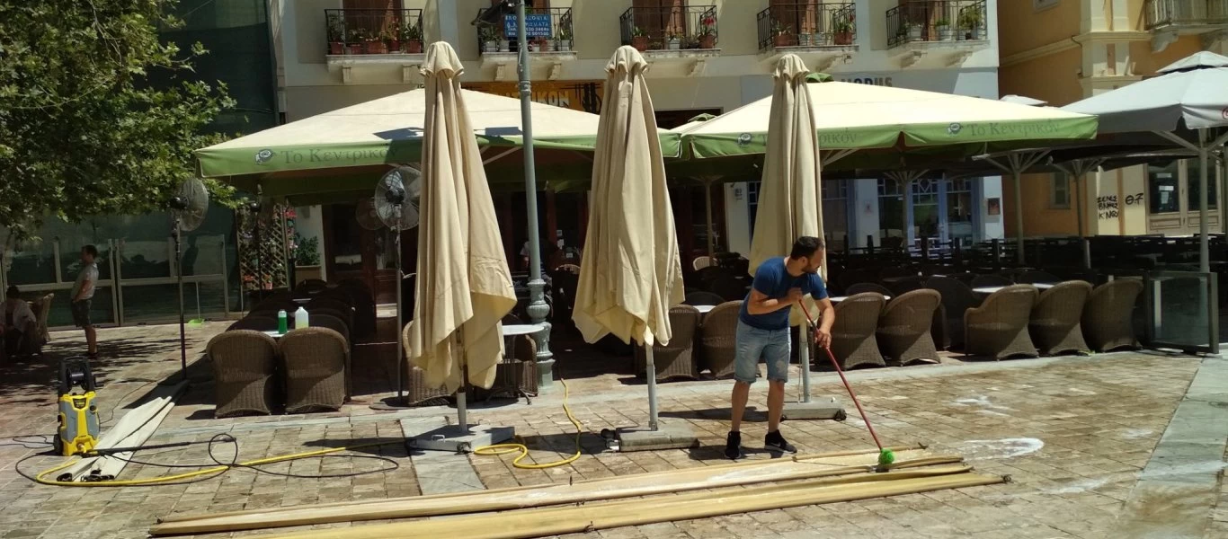 Έτσι θα λειτουργούν από σήμερα εστιατόρια και καφετέριες - Oi κανόνες για αποστάσεις και μέτρα ασφαλείας (βίντεο)